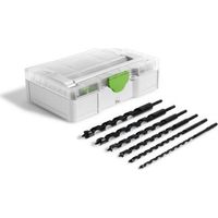 Festool – Foret hélicoïdal D 6/8/10/12/14/16 mm – Pour bois dur et tendre – Changement rapide avec CENTROTEC – Systainer³ inclus