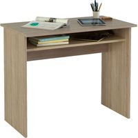 MB mesa de estudio 50x90cm k9465rz c/balda roble , Mesa de estudio de color roble Balda inferiorMedidas montada: 740x900x500mm Se caracteriza por ser un modelo de mesa
