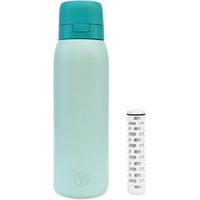 0,7-liter-wasserfilterflasche aus grünem isolierglas - Tappwater - BTLPRO-G101
