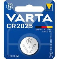 VARTA BATTERIA A BOTTONE CR2025 LITIO BL 1 PZ Q.TA 10