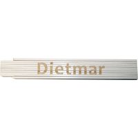 Zollstock Dietmar 2 m weiß Zollstock