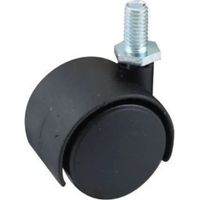 TWINY-Rolle D. 35 mm mit Gewindestange M8x12 mm, Höhe 48 mm