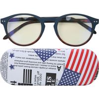 Lunettes de lecture anti-lumière bleue, unisexe homme femme senior, monture tendance (+100)