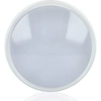 Plafoniera LED tonda, 12W, 220Vac, Luce Naturale, Bianco
