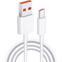 Câble USB C 2m, 120W Charge Turbo USB Type C Cable Chargeur pour 13 Lite/13/13 Pro/12T/12 12X/11T 10T, Note 13 Pro 5G/12 11 Pro/10 9 Pro 11S,Poco F6 X6 F5 F4/X4 Pro/M5/X5 M5S