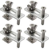Juego de 4 abrazaderas en forma de T para máquinas de fresado y grabado CNC 3018-PRO / 3018-MX3 / 3018-PROVer
