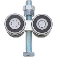industrielle robuste en acier pour porte coulissante avec