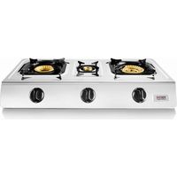Haeger Triple Safine Stove - cooker de gas cooktop surface 3 burners - zones