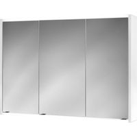 Batu 100 LED Spiegelschrank weiß,3 Spiegelt., B100xH71xT16
