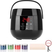 Chauffe-cire, affichage LED, contrôle intelligent de la température, nettoyeur de cheveux pour bras, jambes, aisselles, bikini
