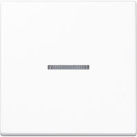 Jung Wippe für KNX Taster, F10, mit Lichtleiter, Duroplast, Serie A, alpinweiß A 101 KO5 WW