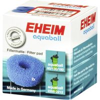 Eheim Filtermatte für Aquaball 60/130/180 und Aquaball 2208-2212 - 2 Stück Schwamm-/Mattenfilter