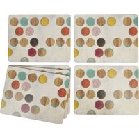 Creative Tops Wine Premium - Set di 6 tovagliette all'americana con retro in sughero, Legno, Multicolore, Medium Placemats