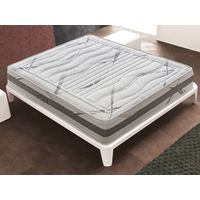 Colchón de espuma viscoelástica con zonas diferenciadas - espuma de agua - ortopédico - anatómico - antibacteriano - antiácaros - 100% Made in Italy 80x200