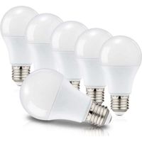 E27 A60 12W LED-Lampen (entspricht 100W), Edison-Schraubsockel, 6000K Kaltweiß, 1150 Lumen, 220–240V, 6er-Pack, nicht dimmbar