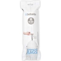 Rollen mit 10 Müllbeuteln Code H - 50/60 l - Perfekte Passform - Brabantia