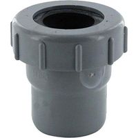 Wavin manguito VIS doble hembra PVC gris 40 mm
