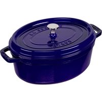 STAUB - Cocotte mit Deckel - 29 x 15 cm - 4.25 L - oval - dark-blue