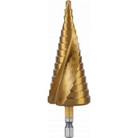 Stufenbohrer Hogert step drill bit Titan-Nitrid-Beschichtung 118°