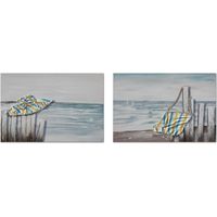 Toile DKD Home Decor Toile Bois MDF 90 x 2,5 x 60 cm