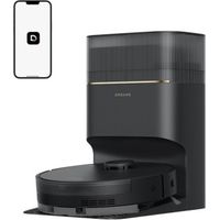 Dreame D20VIM Pro Plus, robot aspirapolvere lavapavimenti, aspirazione Vormax 13000Pa, stazione di ricarica e svuotamento automatico, nero