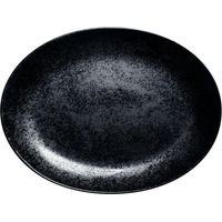 Kahla KARBON Fuente ovalada negra 36 x 27 cm