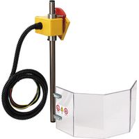 Protezione per trapano con schermo 150 x 300 mm Fervi p101/300