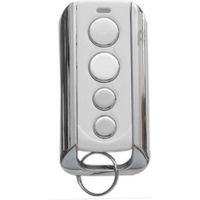 Prastel – Télécommande programmable 4 canaux 433.92 MHz – Alimentation par piles CR2032 – Émetteur mural pour motorisations