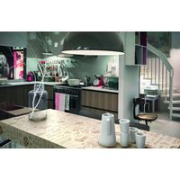 d-c-table® Tischdecke Manhattan Ristretto 150 cm rund, creme Tischdecke
