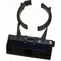 Collier de fixation Ø50 - Fauteuil transat pliant argenté