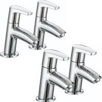 Bristan Orta Basin Taps and Bath Taps - Chrome