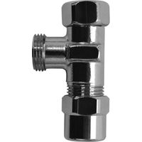 CLAGE Spezial-T-Stück 3/4" Überwurfmutter x 3/8" Quetschverbindung 10mm