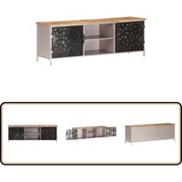 Meuble TV 120x30x40 cm Bois de manguier brut - Meubles Tv - Meuble Tv - Meuble Tv Design - Meuble Tv Industriel - Meuble Tv Bois