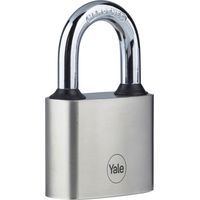 YALE Lucchetto a disco in ferro Y112/40/124/1 40 mm con arco corto