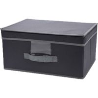 STORAGESOLUTIONS R CIPIENTE TESSILE PIEGHEVOLE CON COPERTURA, PER LETTO, 31X28 CM NO BRAND CP8500310