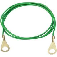 CAVO PER COLLEGAMENTO DI MASSA A TERRA 100 cm - Colore Verde