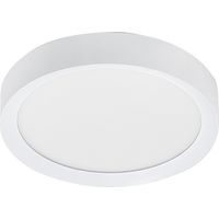 PLATE – Plafoniera LED da Soffitto 15W IP54 CRI90, CCT Switch 2700-3000-4000K, Struttura in Alluminio Bianco - Rossini Illuminazione