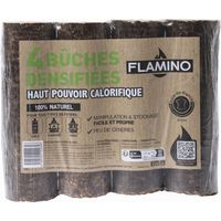 Ceppo calorifico densificato Flamino lotto di 4