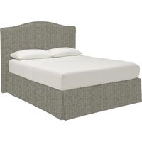 Letto Singolo Batley, Sfoderabile, Contenitore Made in Italy, Grigio