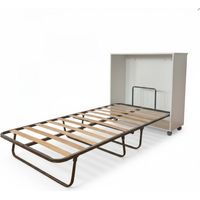 Letto a scomparsa bianco 106x99.2x40.2cm