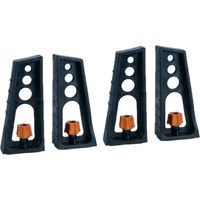Universal T-Slot Load Stops for Roof Racks Adjustable Cargo Securement for Ladders, Kayaks, Canoes, Luggage, Skis, Snowboards,Paddleboards, Pipes, Timber and More