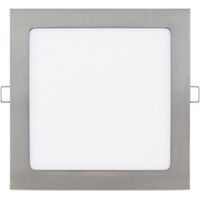 18W quadratisches LED-Einbaudownlight Nickel 6000K lm5521 Ledme