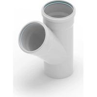 REHAU RAUPIANO PLUS Einfachabzweig DN 110/110, 45 Grad, 11229841001