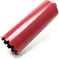 Wiltec Broca corona diamantada 200mm broca hueca de perforación mecha diamante saca núcleos taladro corte seco húmedo