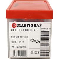100 colliers double M7x150 - Tube Ø16 - Arcanaute
