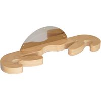 Lilly Codroipo Professionale supporto parete pale pizza legno marrone 3 Posti