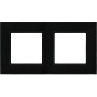 Ospel Aria Prestige cornice doppia vetro nero 4 mm
