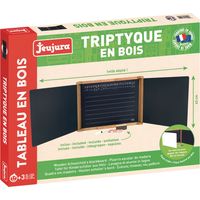 Triptyque en Bois - Teinte Chene 59 x 46 cms