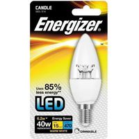 Lampadina a fiamma LED, E14 470 Lumen 6,2W/40W, 2700K dimmerabile.