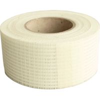Dalsys bande tissée, bande de jointoiement pour construction intérieure blanc, bande grillagée bande de jointoiement, bande d'armature pour le masticage de plaques de plâtre, résistant aux fissures -